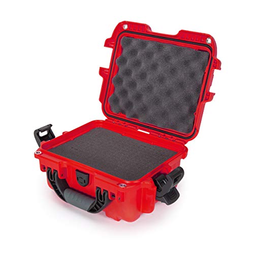Red Nanuk 905 Waterproof Hard Case with Foam Insert