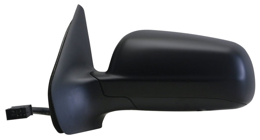 Fit System Side Driver Mirror for VW Golf/GTI/Jetta, Black, Foldaway, Blue Lens, Heated Power