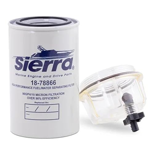 18-78867 Sierra Fuel/Water Separating Filter with Clear Collection Bowl