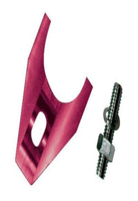 Chevy ProForm Distributor Hold Down, Stud Mounted, Hardware Included, Billet Aluminum, Red Anodize, Kit