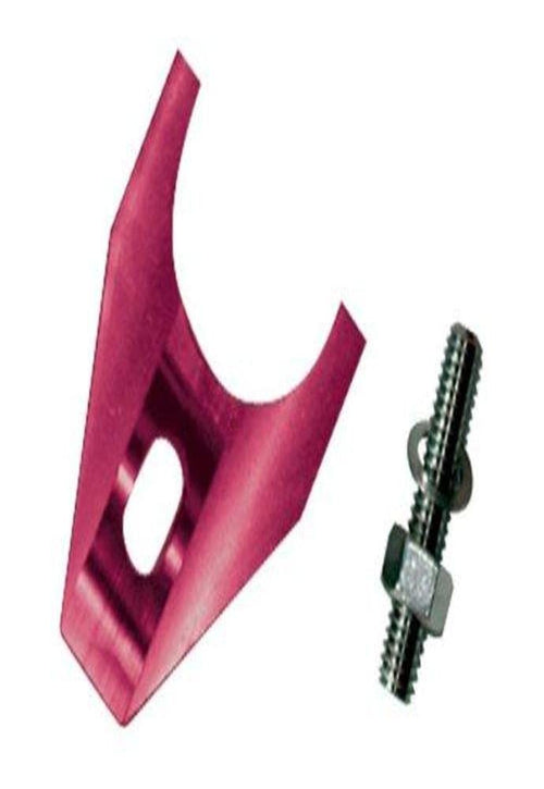 Chevy ProForm Distributor Hold Down, Stud Mounted, Hardware Included, Billet Aluminum, Red Anodize, Kit