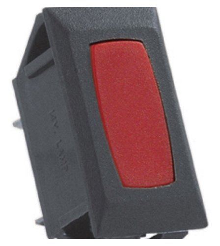 Indicator Light JR Products 12725 Red/Black for Switch