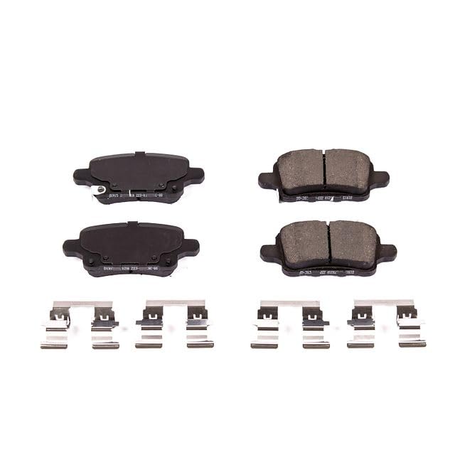 Power Stop Z23-1915 Z23 Evolution Sport Carbon Fiber-Ceramic Brake Pad For Buick Envis, Buick LaCro, Buick Regal Sportback, Chevrolet Equinox, GMC Ter [Model Specific]