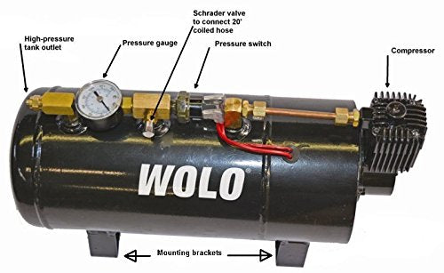 Sherman Tank & Compressor Wolo 830 All-in-One