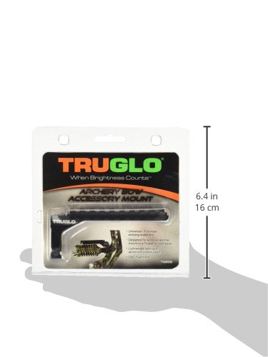 TRUGLO Picatinny Rail Mount Universal Durable Aluminum Hunting Bowfishing Accessories Holder with 9 Rail Slots
