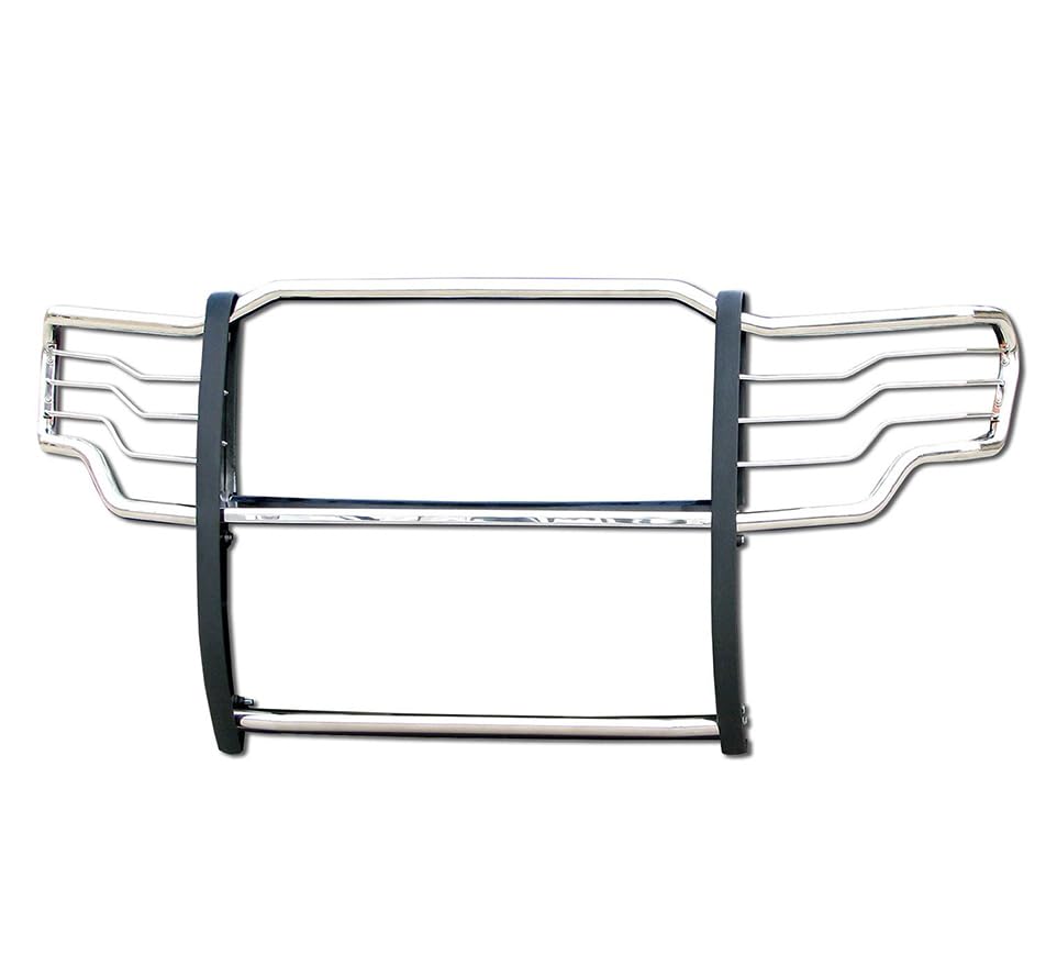 Bumper Guard Black Horse Grille brush Modular Stainless Steel Compatible with 2009-2014 Ford F-150-17FP30MSS