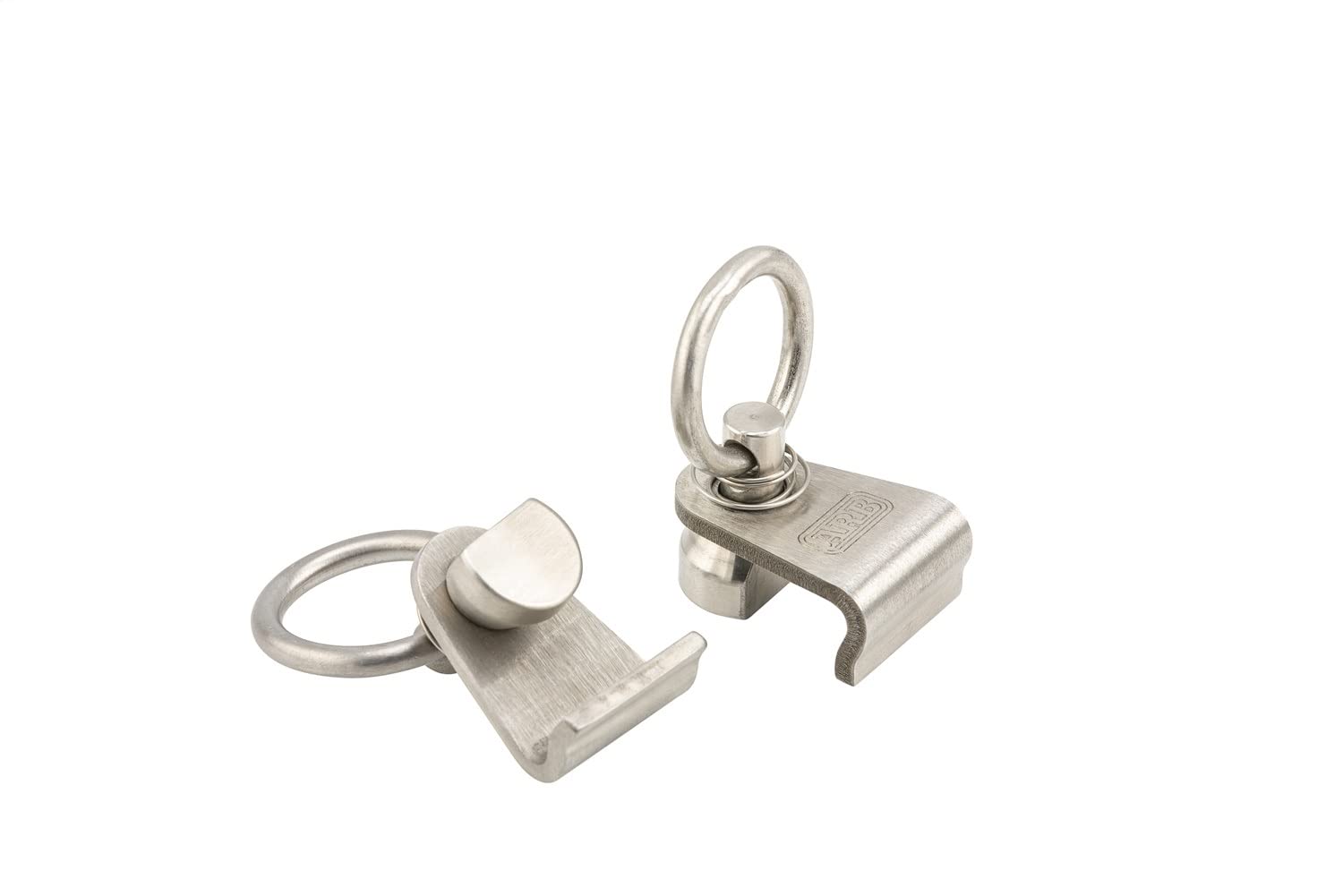 Eyebolt Base Rack TIE-Downs; Spring-Loaded; ONE Pair