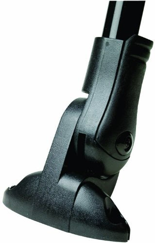 Attwood 5358-12-7 Corporation 1263351 12" Black Plastic Pole Fold Down White All-Round Light