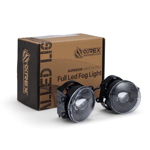 AlphaRex LED Projector Fog Lights Universal For Toyota/Lexus/Scion -DoubleTap Dual Color