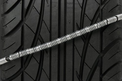 Z-Chain SCC Z-575 Extreme Performance Cable Tire Traction Chain - Set of 2,Silver