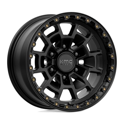 KMC Wheels KM718 16X8 Summit KM718 6X5.5 S-BLK 00MM