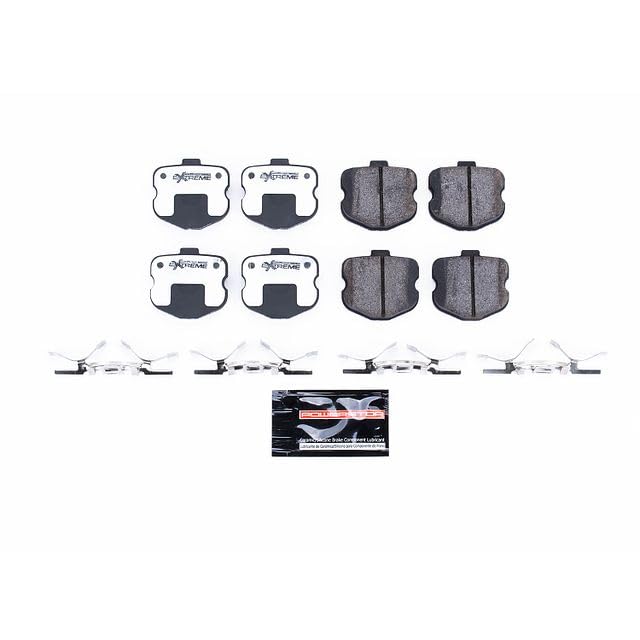 Power Stop Z26-1185R Brake Pad Extreme Performance For Chevrolet Corvette 2006-2013 [Model Specific] New Formulation