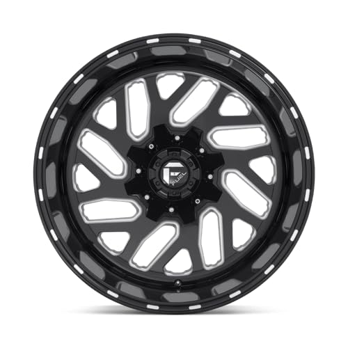 FUEL OFF-ROAD 26X12 TRITON 8X6.5 4.77-44mm GLOSS BLACK MILLED - D58126208247