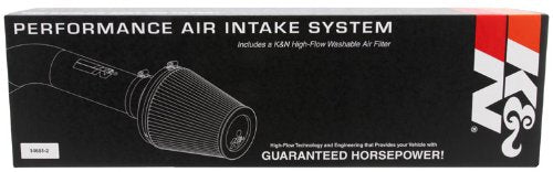 Cold Air Intake System K&N: High-Flow Air Filter, Increase Performance & Towing: Compatible with 2011-2014 FORD F150, 77-2581KP