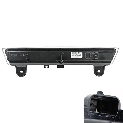 Chevy Tahoe Suburban Spec-D Tuning LT-DEN00RBCLED-CY GMC Yukon XL Clear LED Rear Tail 3rd Brake Stop Light