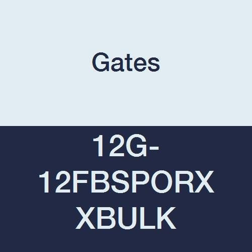 MegaCrimp Gates 12G-12FBSPORX XBULK Couplings, Female British Standard Parallel Pipe O-Ring Swivel, 3/4" ID (Pack of 60)