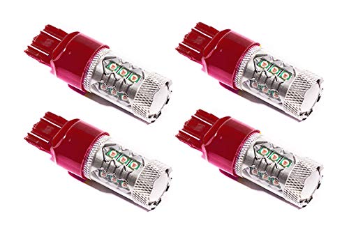 LED Bulb 7443 XP80 LED Red Set of 4 Diode Dynamics