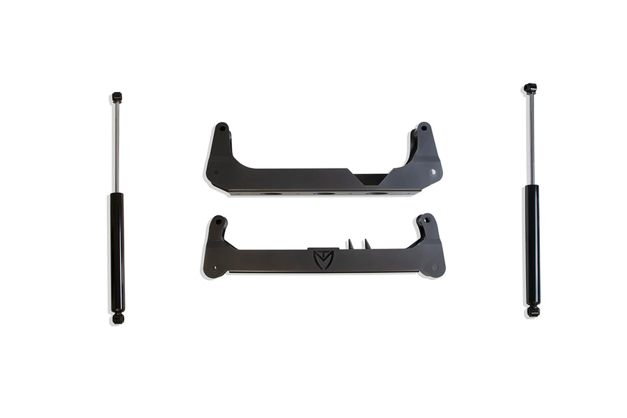Subframe MaxTrac 941370-2 For 7 in. Front 5 in. Rear Lift Kits For Rear Shocks