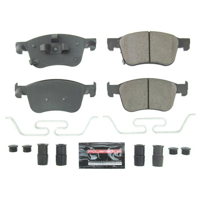 Power Stop Z23-2115 Z23 Evolution Sport Carbon Fiber Infused Ceramic Brake Pads with Hardware For Acura Integra 2023, Honda Accord 2018-2022, Honda Civic 2022-2023 [Model Specific]