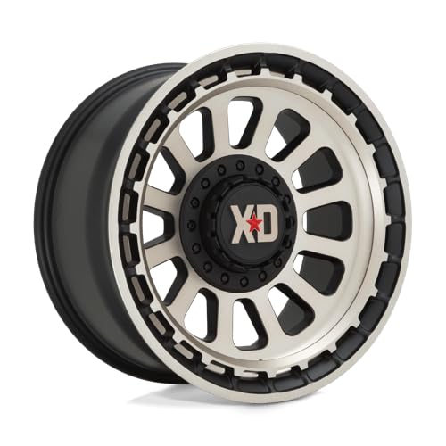 Xd856 Omega Satin Black with Bronze Tint Wheel XD Wheels Alloy Steel (20 x 10. inches /5 x 110 mm, -18 mm Offset)