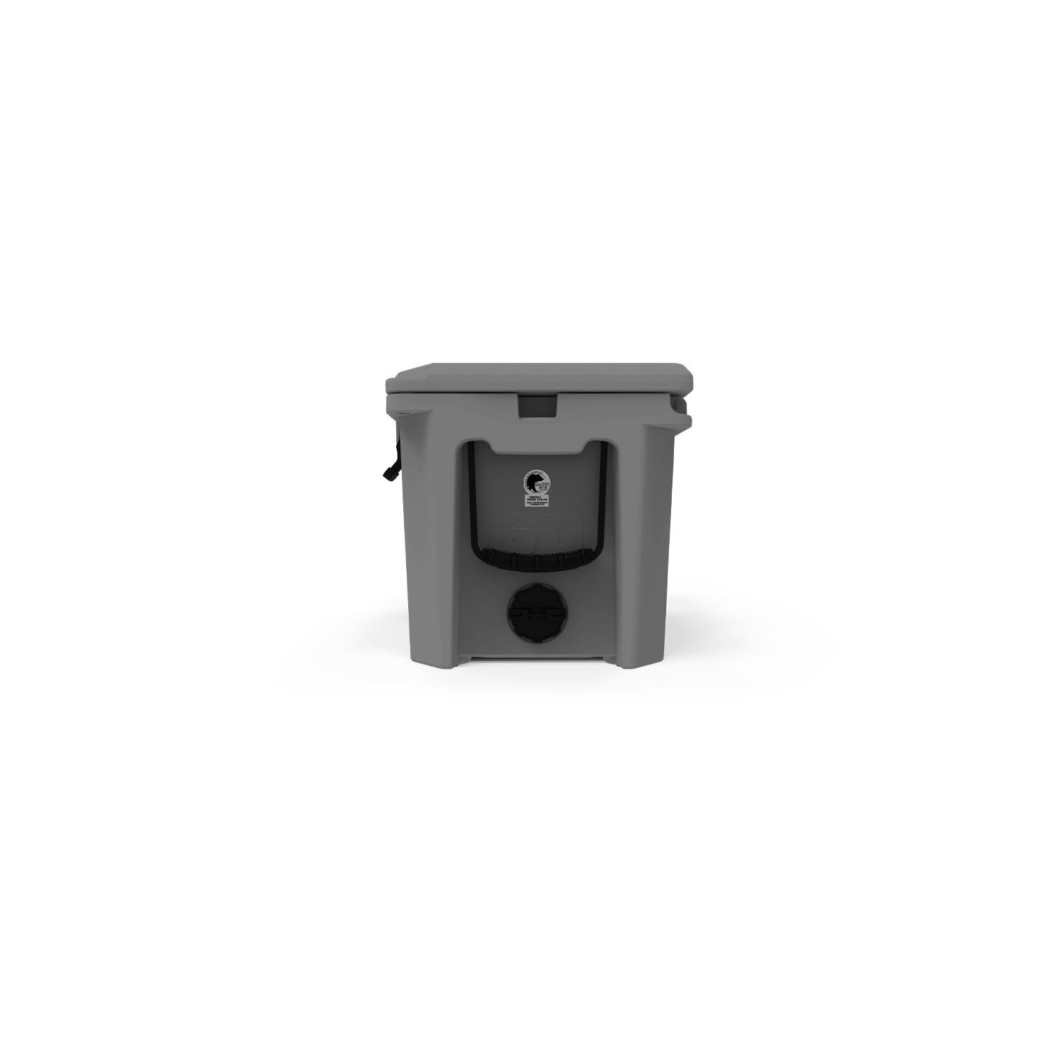 60 Cooler Grizzly | 60 qt Ice Chest Durable Rotomolded Insulated | Made in USA | Warranty for Life | For Beach Boat Camping Fishing Hunting | G60 | Gray