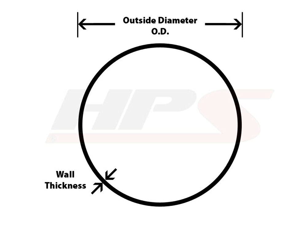 15 Degree HPS AT15-325-CLR-35 Universal Product Aluminum Tube, 1 Pack