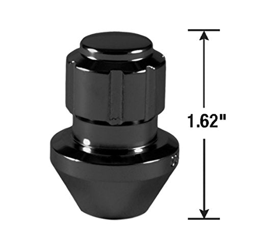 Black Gorilla Automotive Factory Style Wheel Lock Set (14mm x 1.50 Thread Size, 4-Pack)