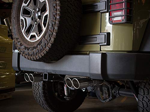 Vulcan Series aFe Power 2-1/2 IN 304 Stainless Steel Axle-Back Exhaust System Polished