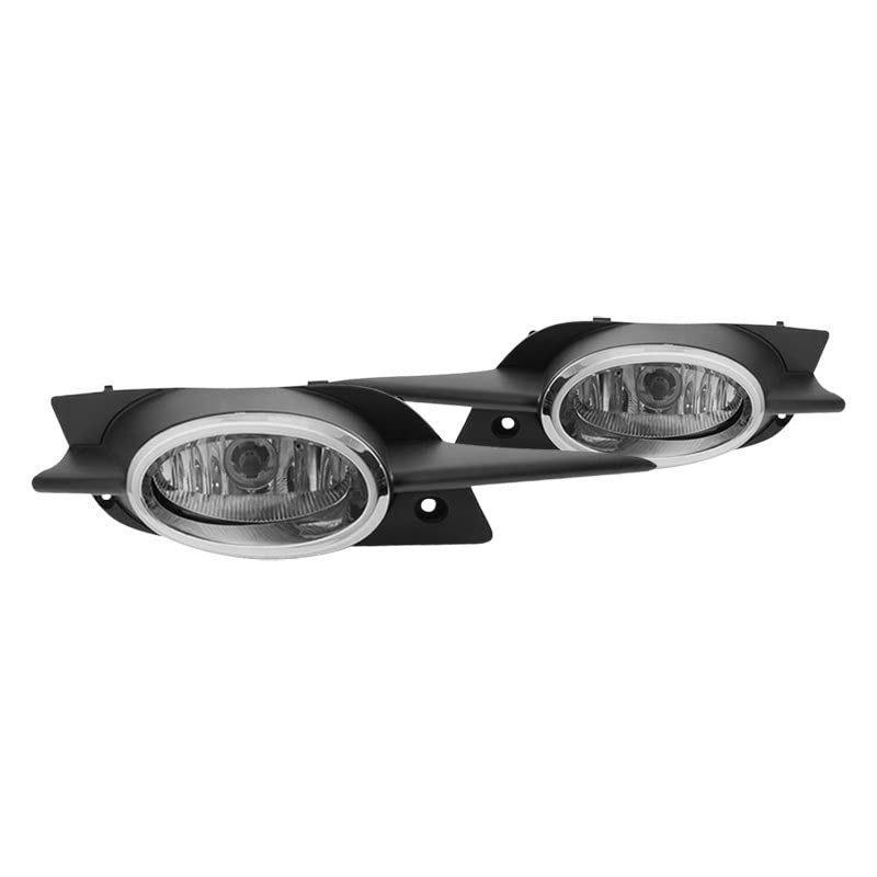 OEM Series Winjet for [2009 2010 2011 Honda Civic Coupe] Driving Fog Lights + Switch + Wiring Kit (Clear)