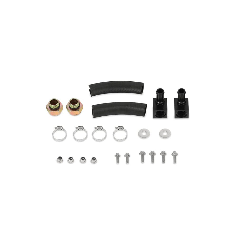 Mishimoto Transmission Cooler MMTC-DMAX-06SL, Compatible with Chevrolet & GMC Duramax 6.6 LBZ & LMM, 2006-2010, Silver