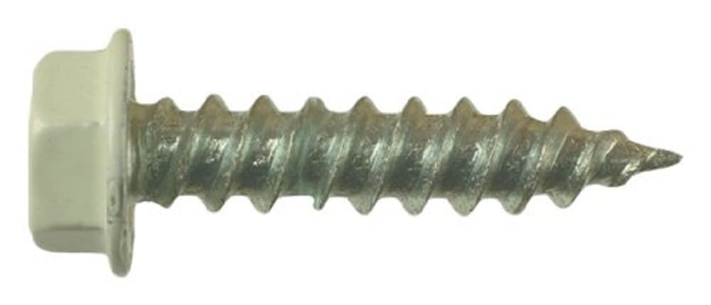 8 X 1 Brown Hex Washer Head Screw AP Products 012-TR50 - Pack of 50