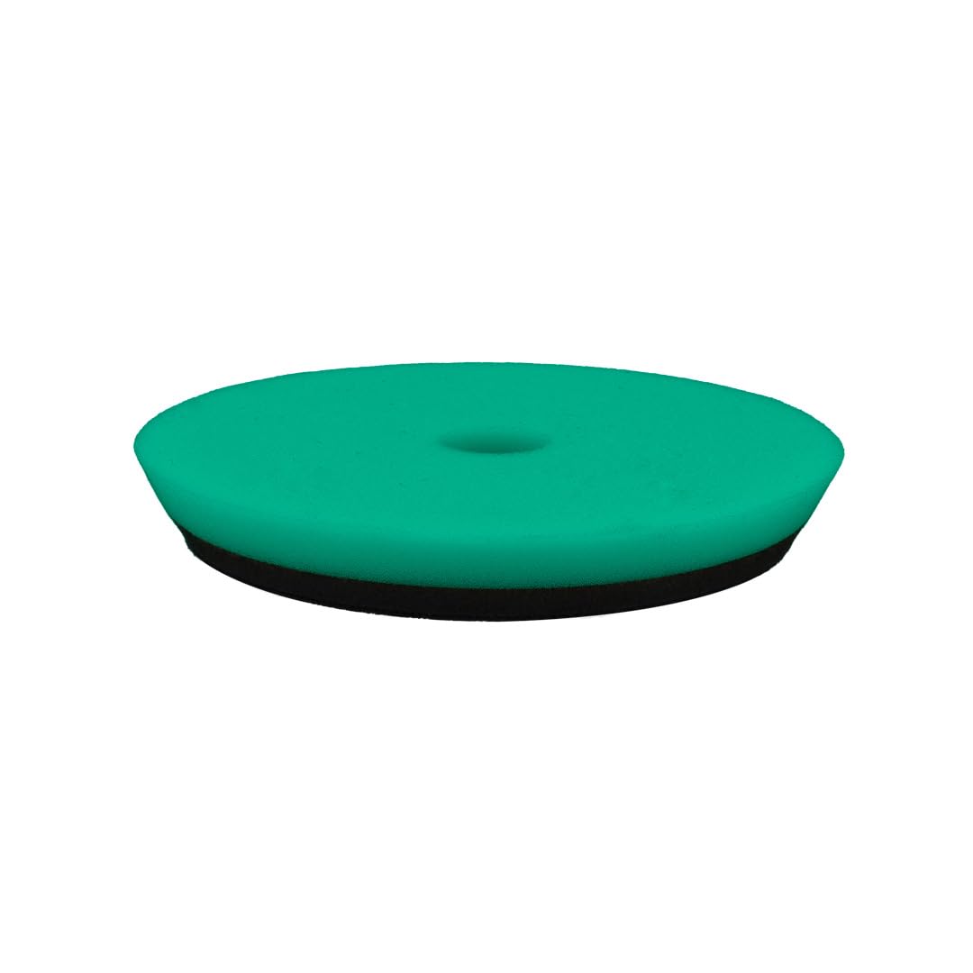 5" Maxshine Universal Polishing Foam Pad for Cutting – Low Profile Hook & Loop Pad with Rubber Backing – Compatible with Long Throw DA Polishers – EVA Foam for Heat & Pressure Absorption