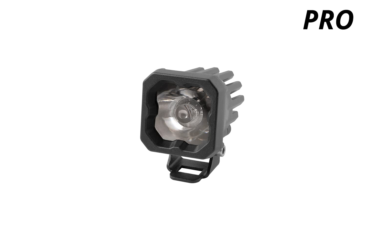 Diode Dynamics SSC1 Pro Standard White LED Pod (one), Spot w/Amber Backlight
