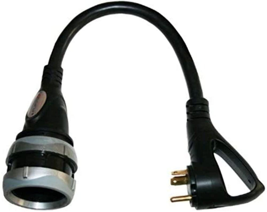 Furrion RV Pigtail Adapter 30 Amp to 30 Amp with Faultsmart - FP3030R-SB