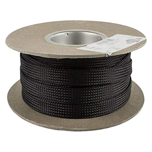 1/4In Install Bay Expandable Sleeving Black - 200Ft