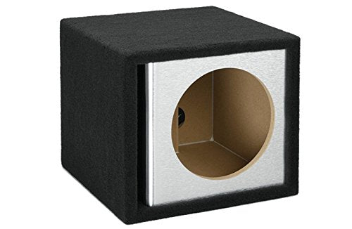 Single 12" Vented Brushed Aluminum