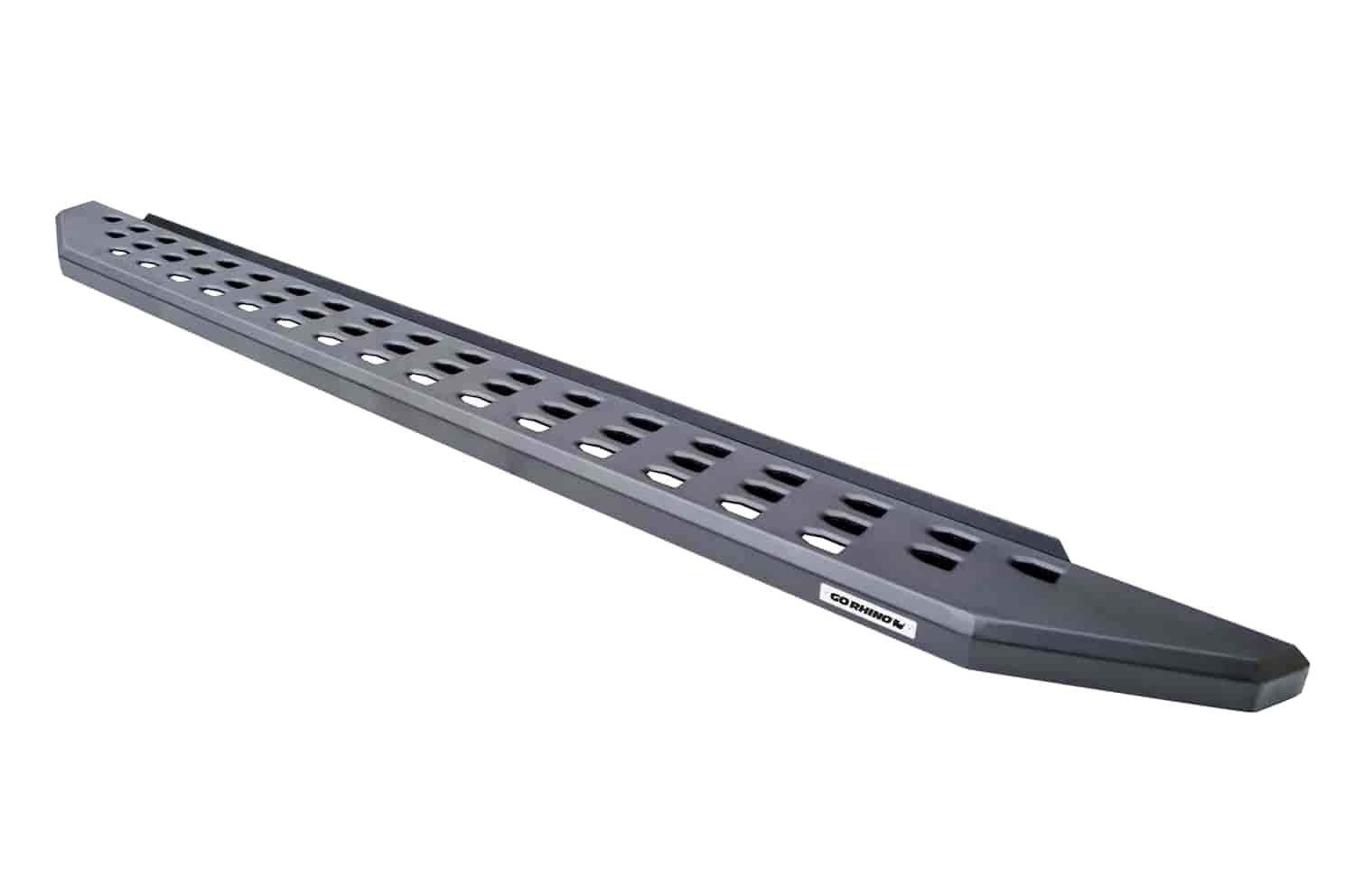 RB20 Go Rhino Running Boards & Brackets | Galvanized Steel, Textured Black | 69442987PC | Fits 2005-2023 Toyota Tacoma Double Cab Pickup