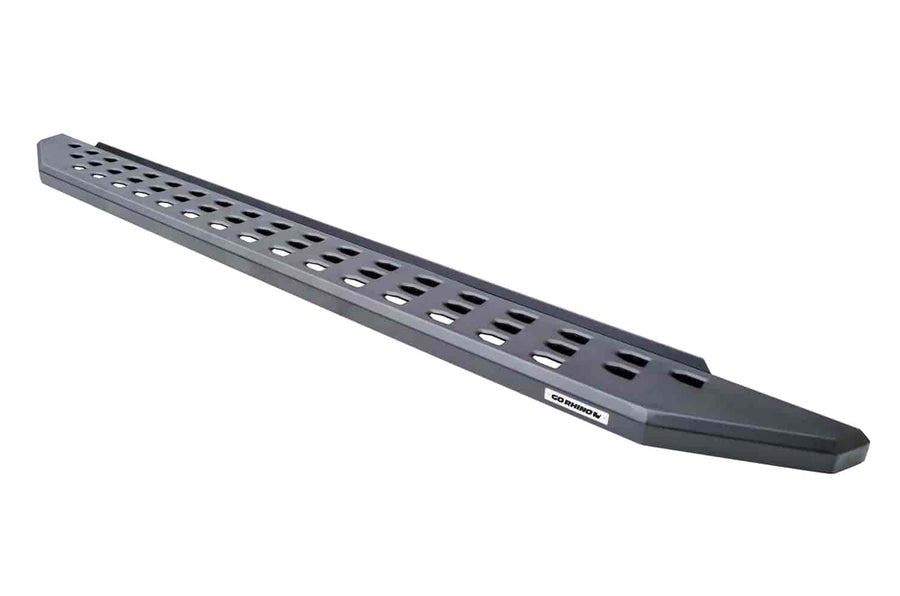 RB20 Go Rhino Running Boards & Brackets | Galvanized Steel, Textured Black | 69442987PC | Fits 2005-2023 Toyota Tacoma Double Cab Pickup