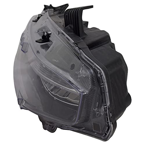 Right TYC Headlight Assembly Compatible with 2019-2019 Honda Civic