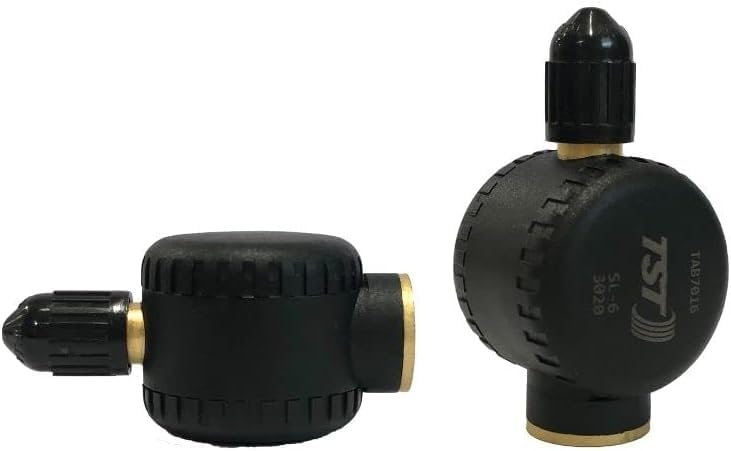 TST Tire Pressure Monitoring System 507, 2 Flow Thru Sensors for Metal Valve Stems by Truck System Technologies, TPMS for Caravans, Motorhomes and campervans