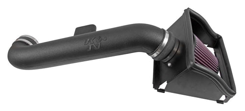Cold Air Intake System K&N: High-Flow Air Filter, Increase Performance & Towing: Compatible with 2015-2020 Ford: F150, 63-2591