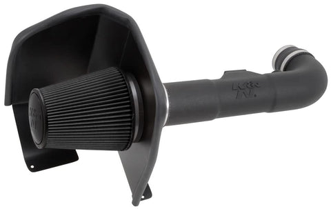Cold Air Intake System K&N: Dry-Flow Air Filter, Increase Performance & Towing: Compatible with 2014-2020 Chevy/GMC/Cadillac Silverado 1500, Suburban, Tahoe, Sierra 1500, Yukon, Escalade, 30-3082