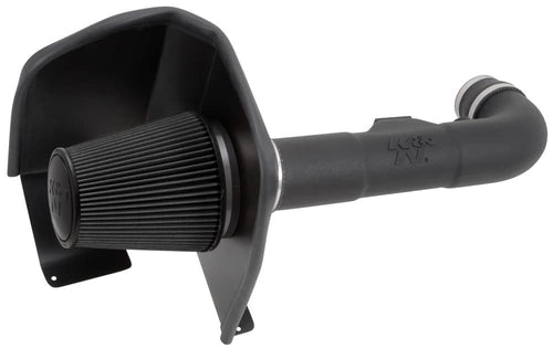 Cold Air Intake System K&N: Dry-Flow Air Filter, Increase Performance & Towing: Compatible with 2014-2020 Chevy/GMC/Cadillac Silverado 1500, Suburban, Tahoe, Sierra 1500, Yukon, Escalade, 30-3082