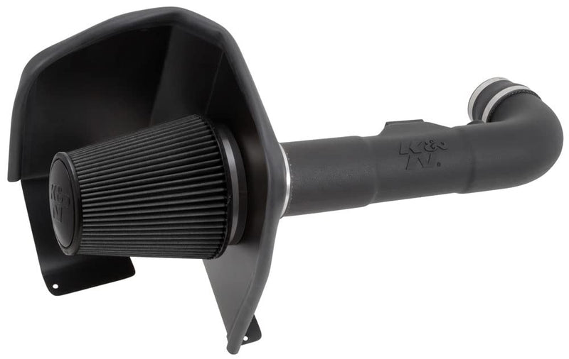 Cold Air Intake System K&N: Dry-Flow Air Filter, Increase Performance & Towing: Compatible with 2014-2020 Chevy/GMC/Cadillac Silverado 1500, Suburban, Tahoe, Sierra 1500, Yukon, Escalade, 30-3082
