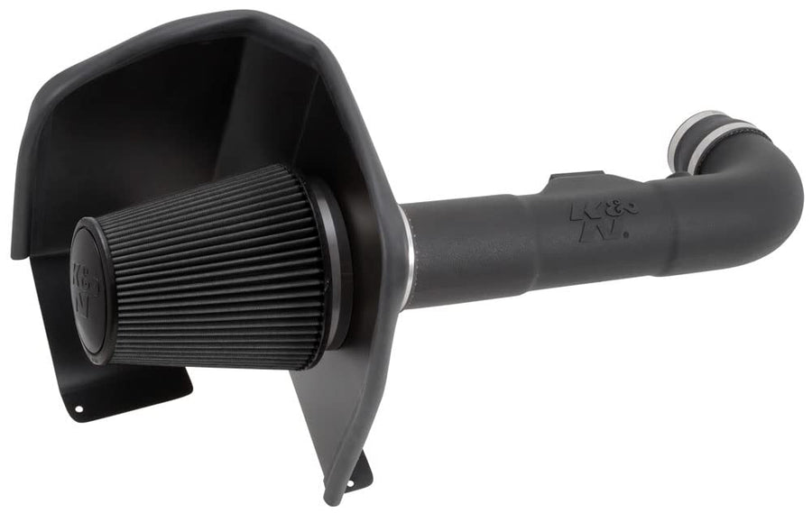 Cold Air Intake System K&N: Dry-Flow Air Filter, Increase Performance & Towing: Compatible with 2014-2020 Chevy/GMC/Cadillac Silverado 1500, Suburban, Tahoe, Sierra 1500, Yukon, Escalade, 30-3082