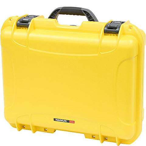 Waterproof Nanuk 930 Hard Case Empty - Yellow