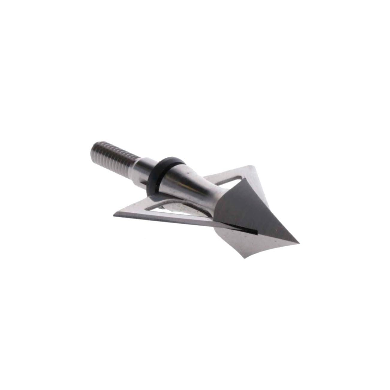 TITANIUM X TRUGLO Large Game 2 Blade 100 Grain Fixed-Blade Crossbow Broadhead Grade 5 Titanium Ferrule Stainless Steel Blades