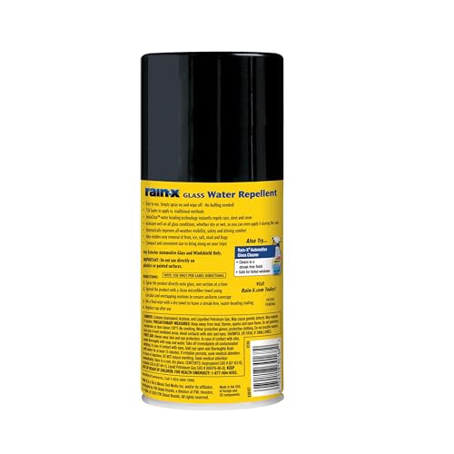 Rain-X On-The-GO 630167 Glass Water-Repellent Aerosol 9 oz.