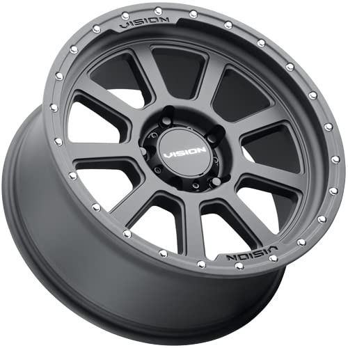 Custom Vision 350 OJOS Wheel - 17x9, 12 Offset, 5x150 Bolt Pattern, 110.2mm Hub - Satin Black Rim