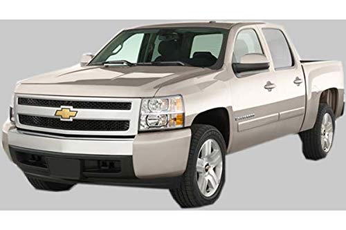 Black Horse Off Road 2 Pieces Chrome ABS Upper Mirror Door Mirror Cover Trims BH-MC226